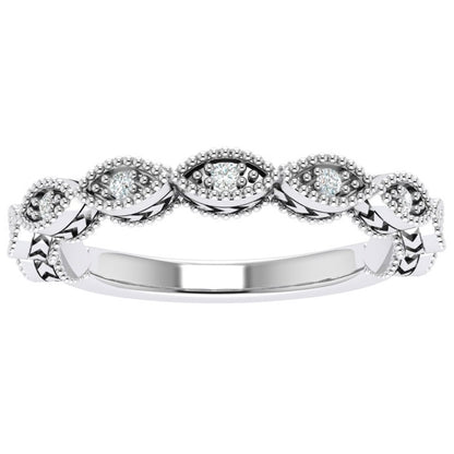 Chelsea .09 Carat Diamond Stackable Band