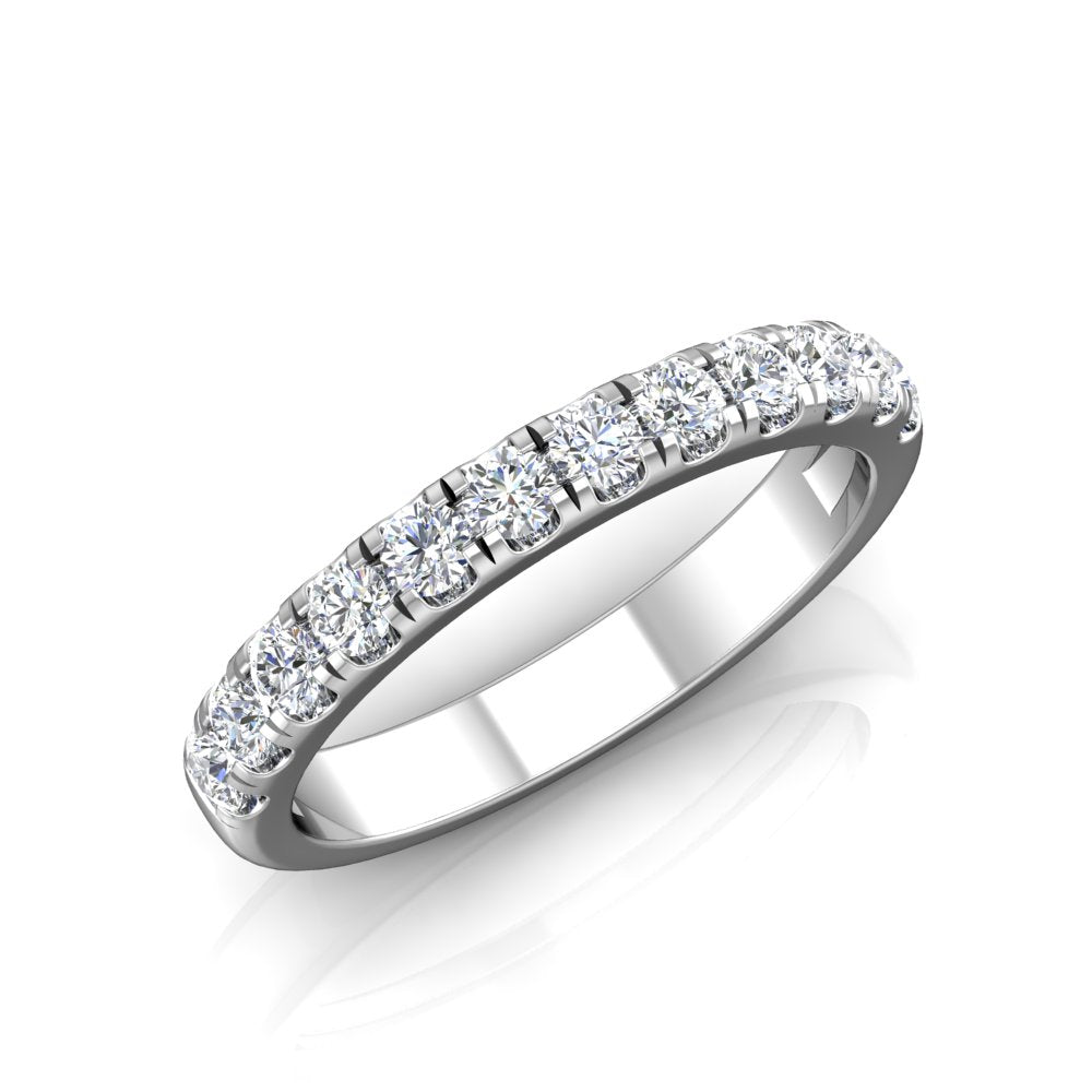 LE341 Round Engagement Ring 3/8  Carat TDW