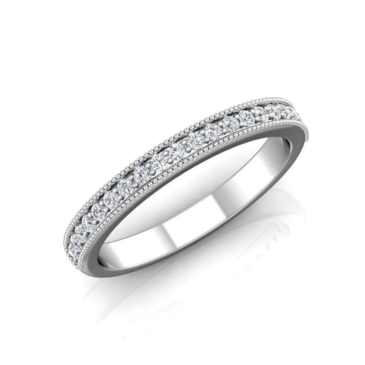 LW349 Matching Wedding Band 1/4  Carat TDW