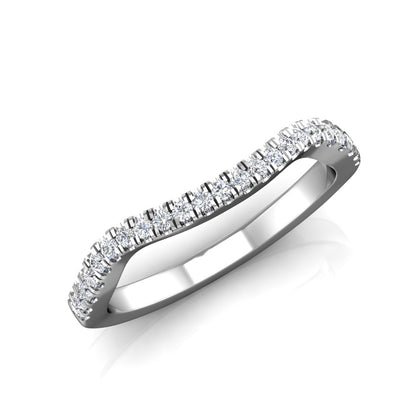 LW350 Matching Wedding Band 1/4  Carat TDW