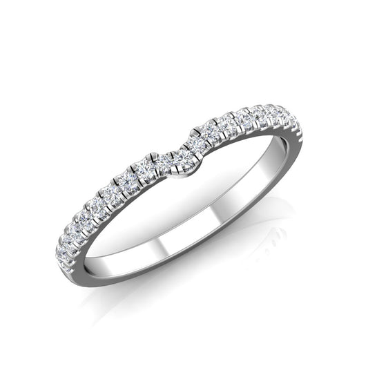 LW351 Matching Wedding Band 1/4  Carat TDW