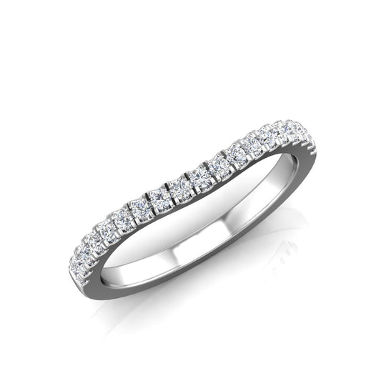 LW353 Matching Wedding Band 1/3  Carat TDW